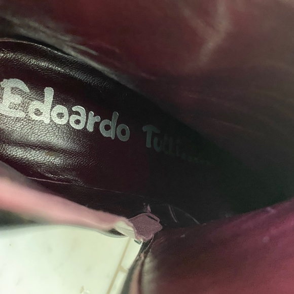 Italian Animal Print Leopard Boots 37/ US 7 - Picture 12 of 13